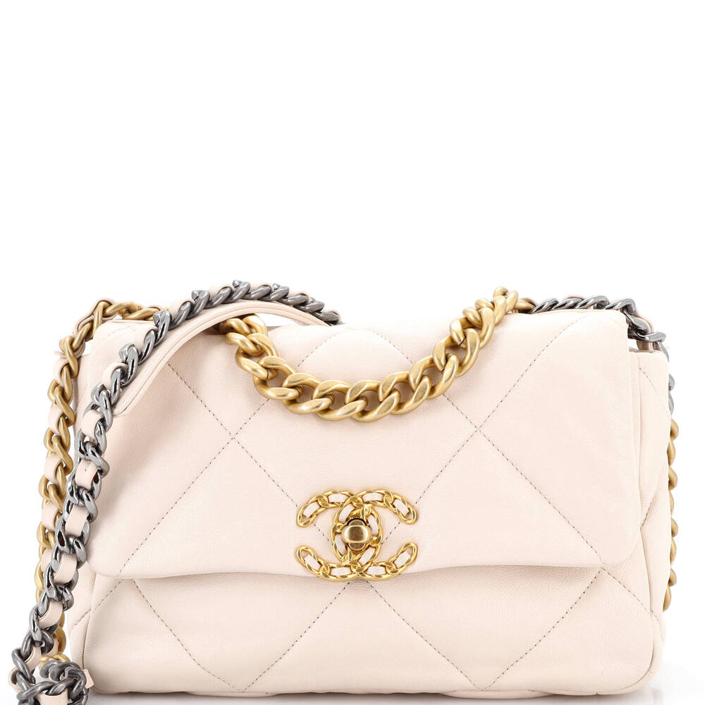 Chanel 19 Flap Bag Quilted Leather #263621C47B